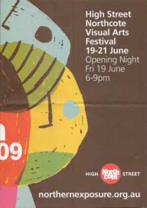 High Street Northcote, Melbourne Visual Arts Festival 2009 - 1