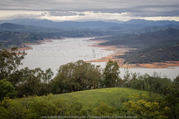 Bonnie Doon, Victoria - Australia 'Lake Eildon Region' Photographed by Karen Robinson July 2019 Comments: Panoramic views from Skyline Road Lake Eildon Lookout on side of Sunnerg Drive.