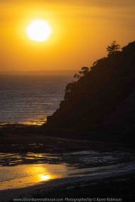 Flinders, Victoria - Australia 'Sunrise' Photographed by Karen Robinson February 2020 Comments - Early morning photography around the region just before and just after sunrise. Photograph featuring magnificent sunrise over the ocean near Flinders Golf Club.